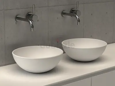 Dimasi Round Overcounter Washbasin (Dia.: 500mm.)