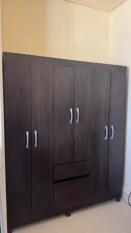 Pan homes Flash 6 Door Wardrobe - Wenge