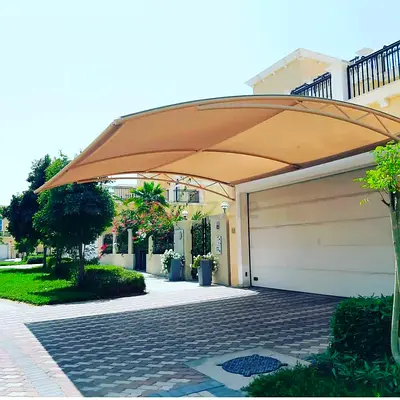 Pergola car parking shades fabrics shades