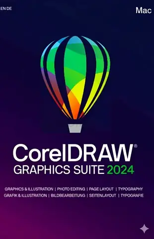 CorelDRAW Graphics Suit 2024 | MacOS | Genuine Key | Lifetime | 1PC |