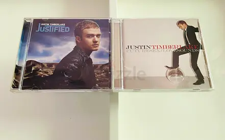 2 Justin Timberlake Music CD’s