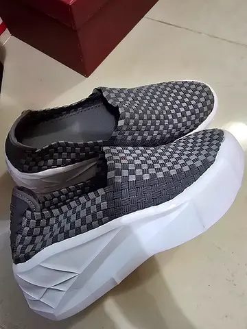 Weaved slip-ons - size 39
