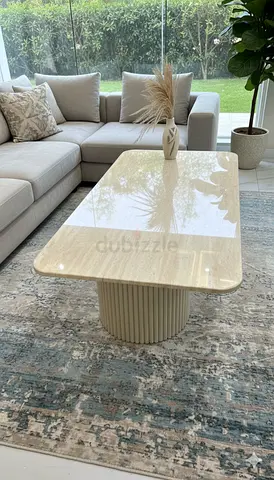 Elegant Coffee Table with Unique Base
