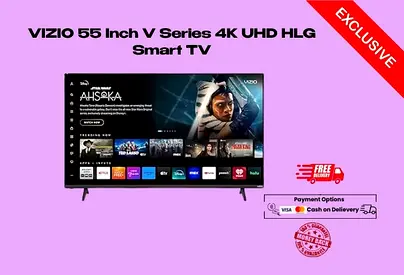 VIZIO 55 Inch V Series 4K UHD HLG Smart TV-FREE delivery-Warranty