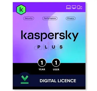 Kaspersky Plus 1 Year License for 1 User