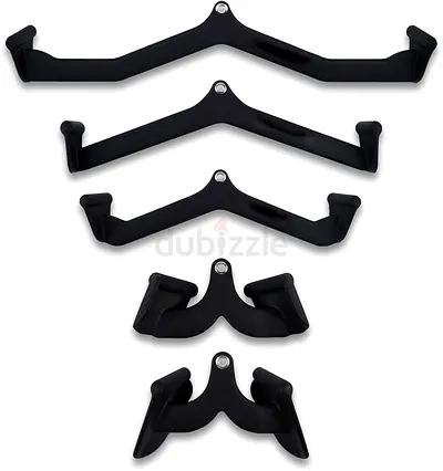 5-Set Cable Machine Attachments for Gym Machines