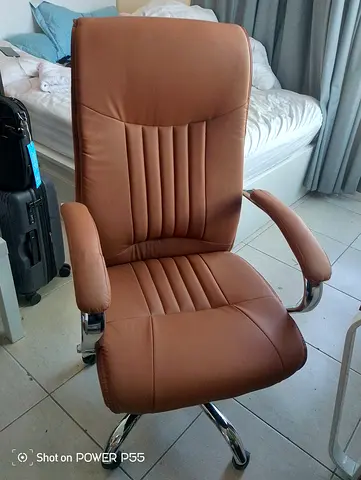 Ergonomic Brown Office Chair