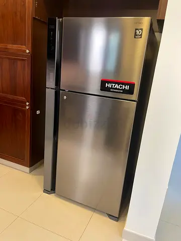HITACHI 710L fridge freezer with inverter display