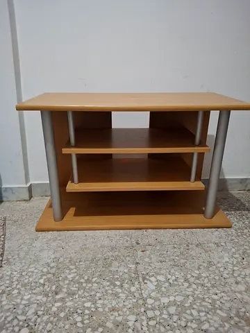 Compact Wooden Side Table