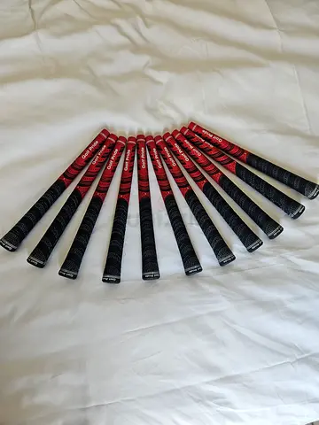 Golf Pride Midsize grips (11 pieces) used twice
