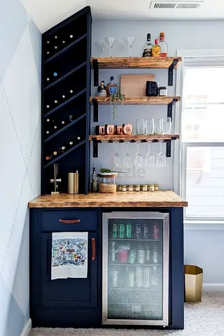 modern bar cabinet