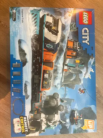 BARGAIN BRAND NEW LEGO 60470 CITY EXPLORER’S ARCTIC POLAR EXPRESS TRAIN