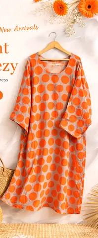 Preloved Casual Polka Dot Dress