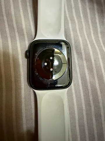 Apple Watch Series with White Band