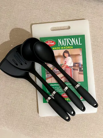 Prestige Kitchen Utensils Set with a National Cutting Board