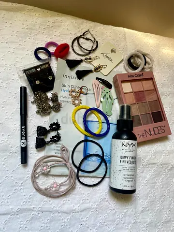 Mixed Accessories Collection: Hair Ties, Makeup  More