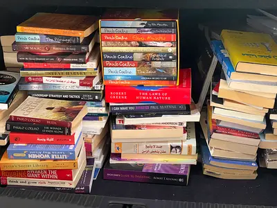 Collection of Books by Paulo Coelho, robin sharma, Robert green and a lot More