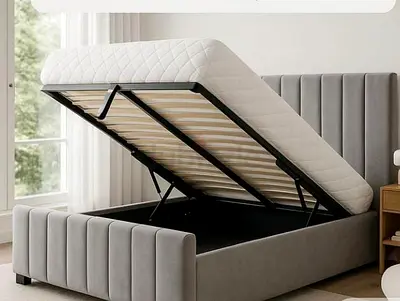 Premium high Quality 160*200 queen bed with hydraulic storage