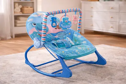 Baby Rocker with Play Arch