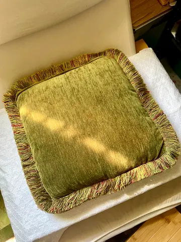 Cozy Green Decorative Cushion