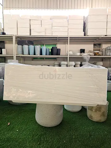 Fiberglass planter 100x40x40