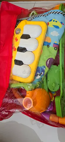 Colorful baby playmar with Musical Toy Set