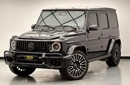 2025 Mercedes-Benz G63 AMG Double Night, Adaptive Suspension, May/2027 Mercedes Warranty, GCC