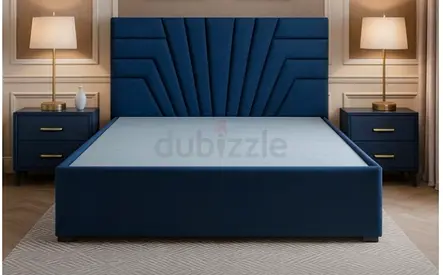 Dark blue 180*200 king size Bed
