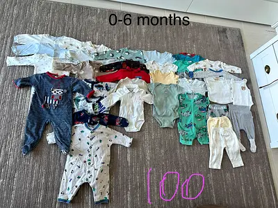 Baby boy clothes 0-6 months