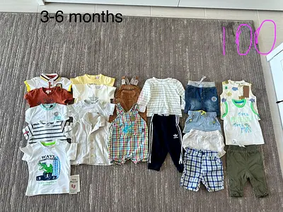 Clothes for a boy 3-6 months