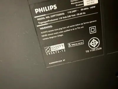 Philips TV Model 55PFT5090/56