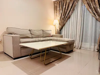 Glossy Off White Coffee Table for Immediate Sale