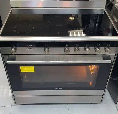 siemens iq700 electric ceramic 5 hobs cooker oven dual fan cooking range 90x60 stove italian