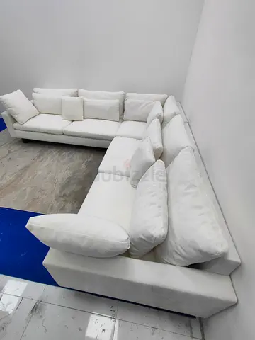 West elm sectional feather 🪶 filled sofa