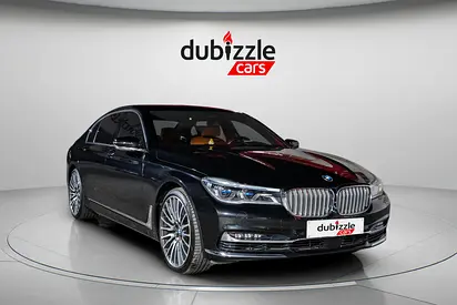 AED 1333/month | 2018 BMW 7-Series 750Li xDrive | GCC Specs | Ref#428144