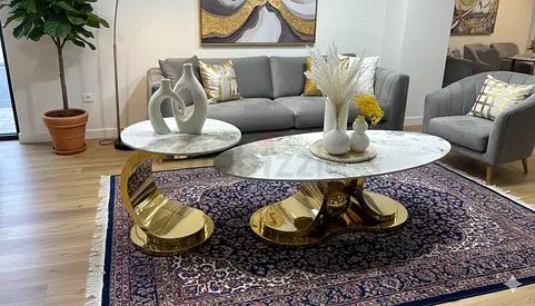 Stylish Coffee Table Set with Modern Design