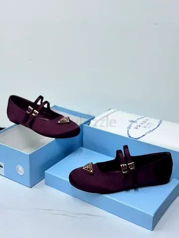 Prada Velvet ballerinas