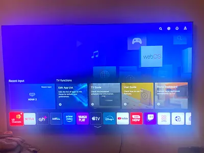 LG Smart TV with webOS Features