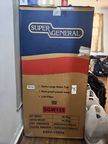 Super general twin tub washing machine