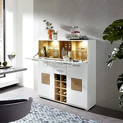elegant bar cabinet