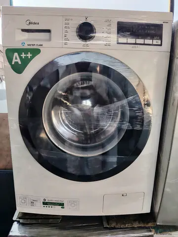 Midea Front-Load Washing Machine with Water Cure Technology