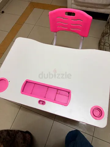 Kids Plastic Table with Chair