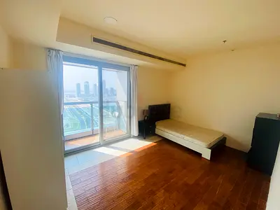 Room for Rent with Balcony | Princess Tower | Harbour  Palm View