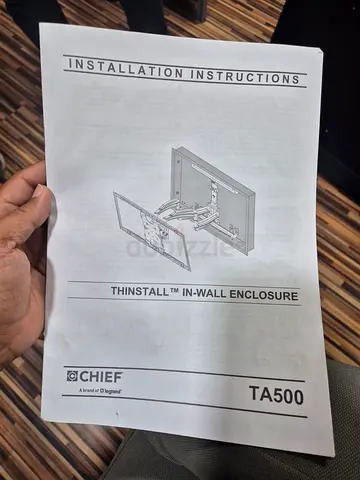 In-Wall TV Enclosure Installation Manual