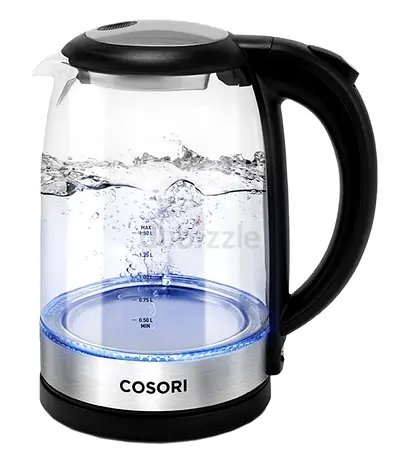 COSORI Electric Glass Kettle 1.5L with Blue LED GK151-CO