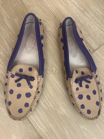 Stylish Tods Polka Dot Slip-On Shoes