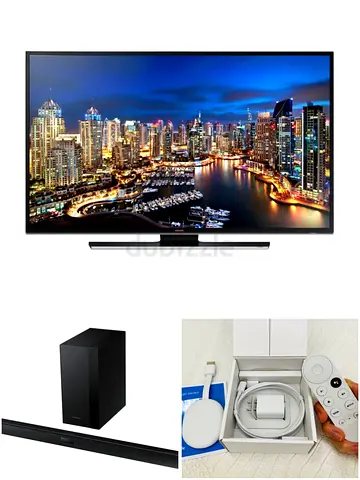 Samsung 50” 4K Home Entertainment System – Complete Setup