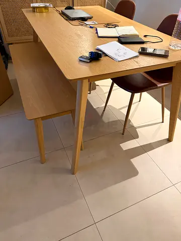 Dining Table and Bench for sale