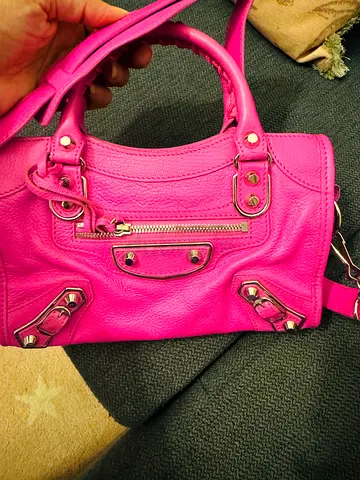Stylish Pink Balenciaga Handbag