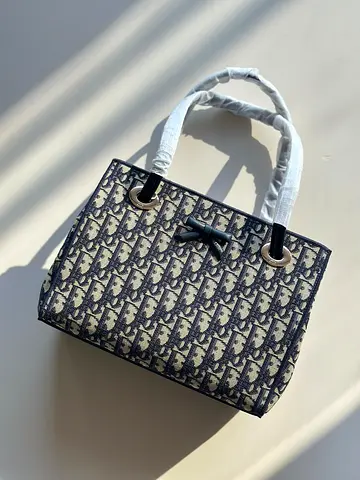 Blue Dior Oblique Jacquard